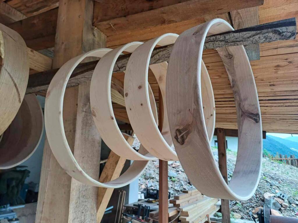 Trommelrahmen aus Holz von Holzspirit Südtirol