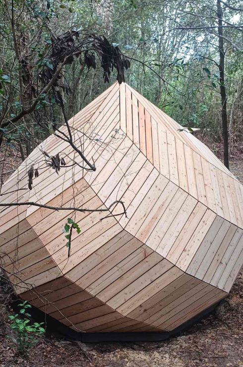 Klangdome – Ein Raum aus Vollholz für Meditation & Sound Healing