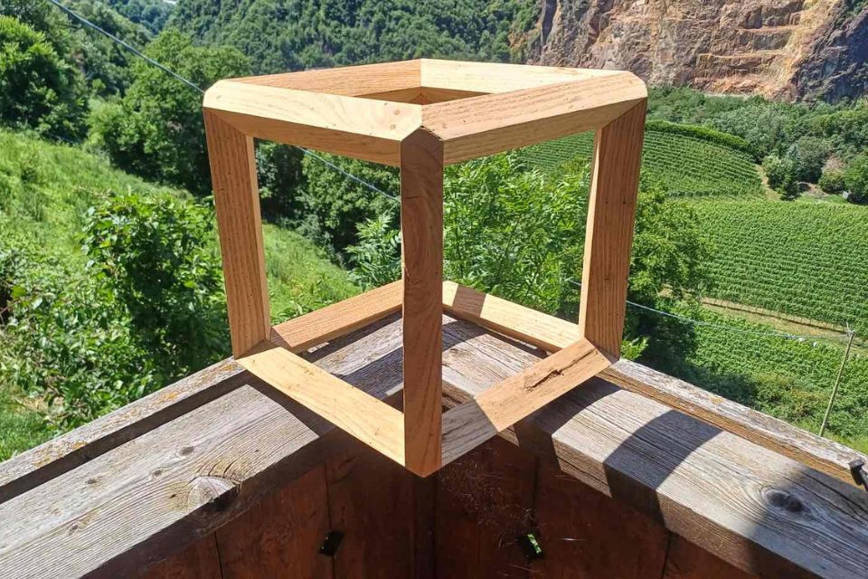 Hexaeder von Holzspirit Südtirol