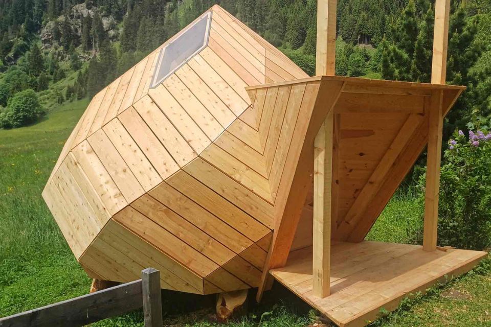 Zoomdome in Südtirol errichtet mit HolzSpirit