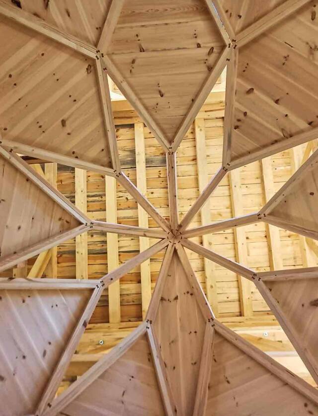 Holzkuppel Firmament von Holzspirit
